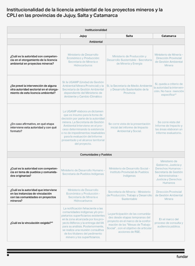 Institucionalidad minería de litio
